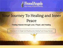 Tablet Screenshot of foundangels.com